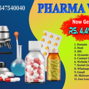 Pharma Website Development